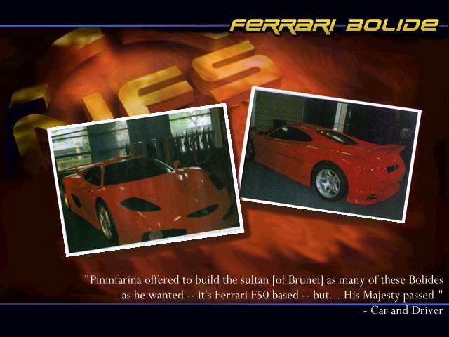 Ferrari Bolide, Bild 4