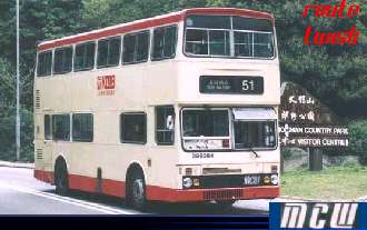 Metro Cammell Weymann Metrobus 9.7M [Route Twisk] KMB, Bild 3