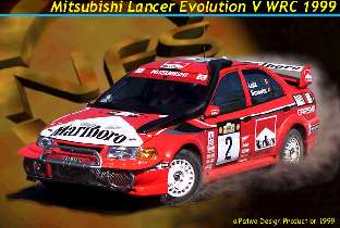 Mitsubishi Lancer Evo VI WRC 99, Bild 4