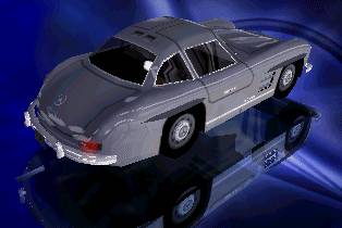 Mercedes 300 SL Gullwing, Bild 2