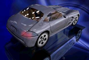 Mercedes Vision SLR, Bild 2