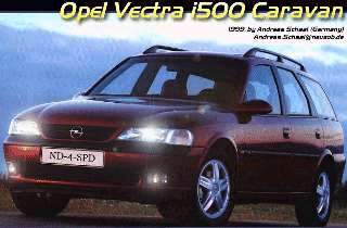 Opel Vectra i500 Caravan, Bild 4